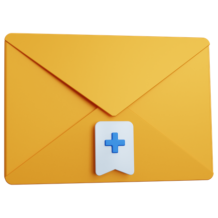 Novo e-mail  3D Icon