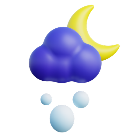 Now Night  3D Icon