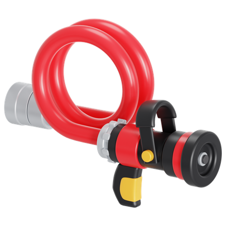Nozzle and hose  3D Icon
