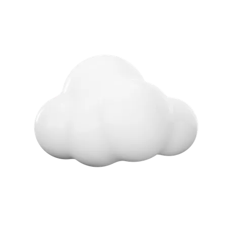 Nuage  3D Icon