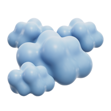 Nuage  3D Icon