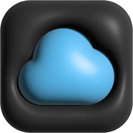 Nuage  3D Icon