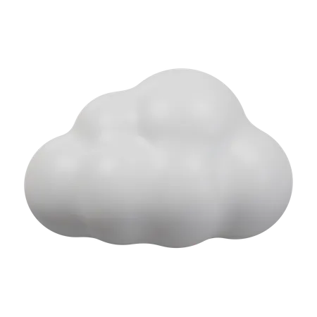 Nuage  3D Icon