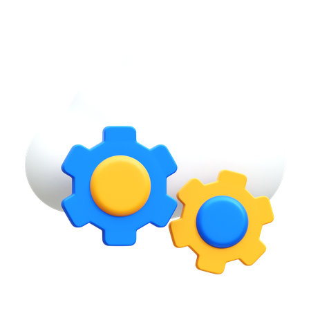 Nuage  3D Icon