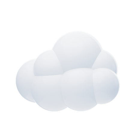 Nuage  3D Icon