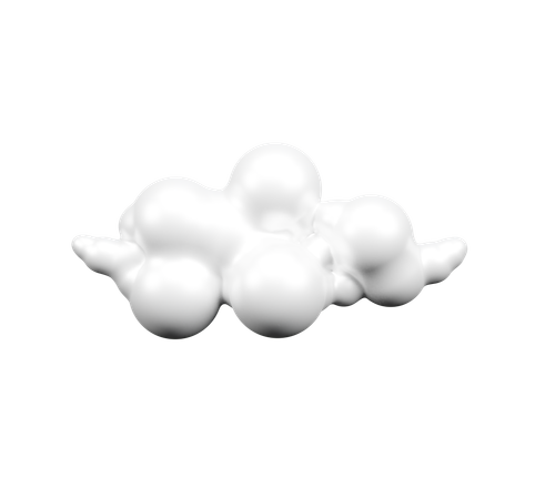 Nuage  3D Icon