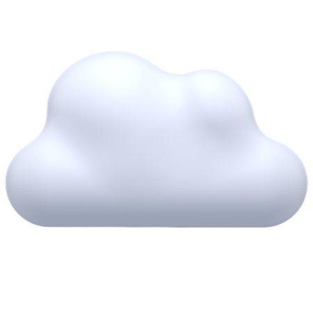 Nuage  3D Icon