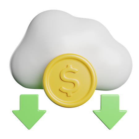 Nuage  3D Icon