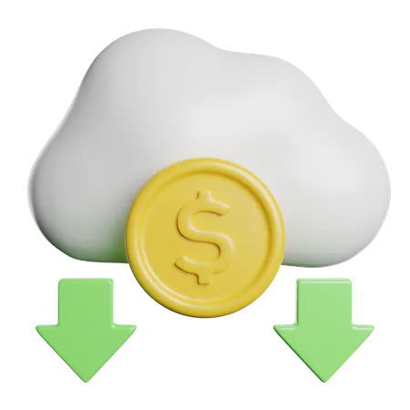 Nuage  3D Icon