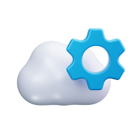 Nuage  3D Icon