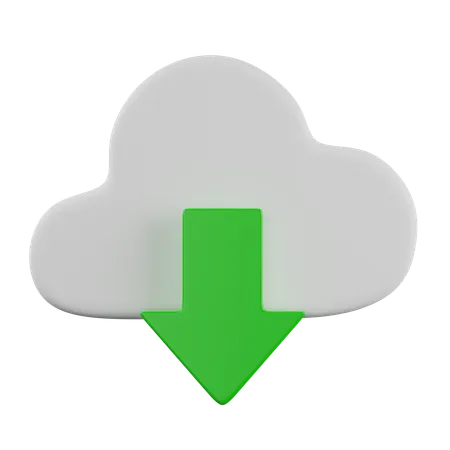 Nuage  3D Icon