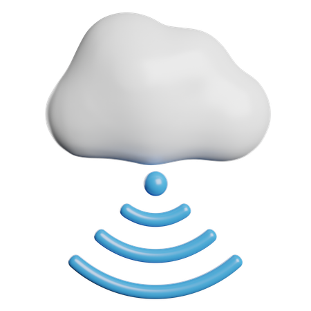 Nuage  3D Icon