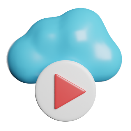 Nuage  3D Icon