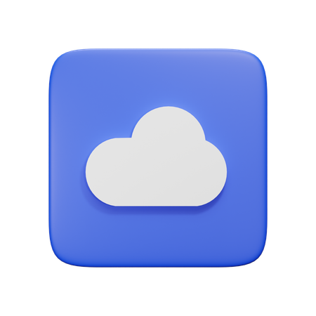 Nuage  3D Icon