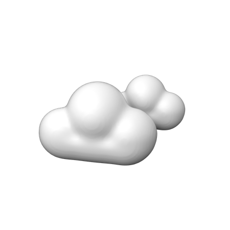 Nuage  3D Icon