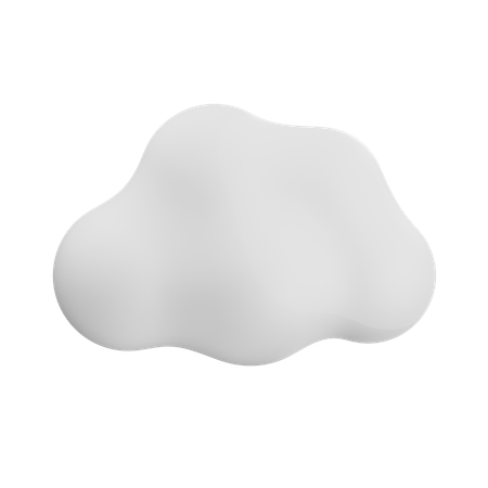 Nuage  3D Icon