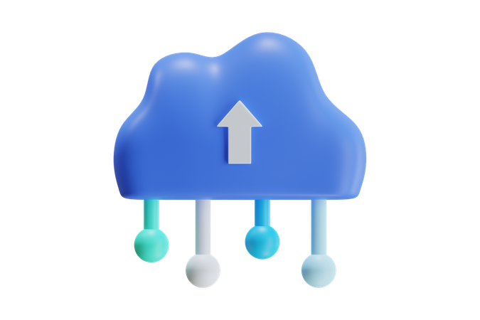 Nuage  3D Icon