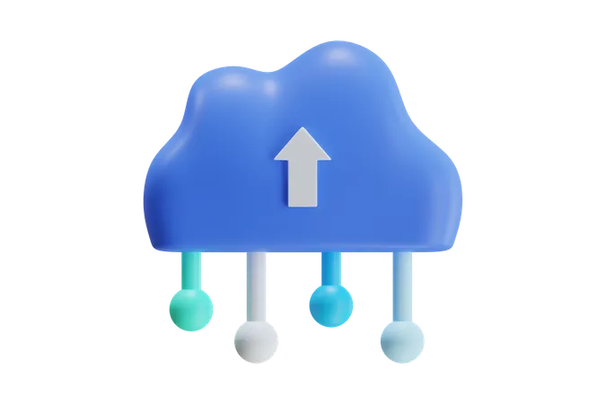 Nuage  3D Icon