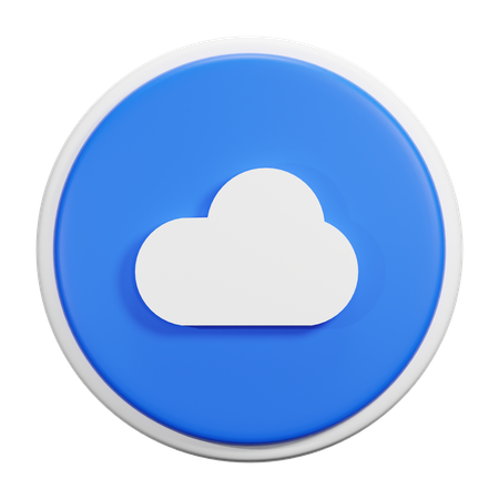 Nuage  3D Icon