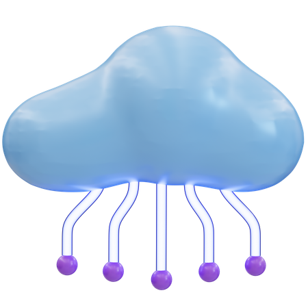 Nuage  3D Icon