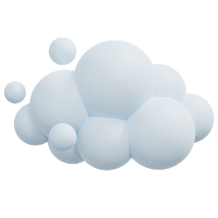 Nuage  3D Icon