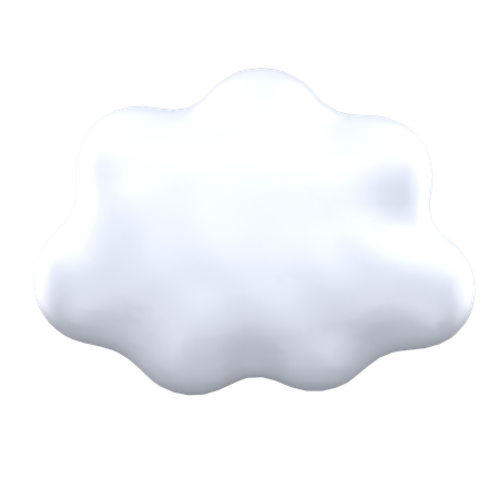 Nuage  3D Icon