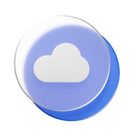 Nuage  3D Icon