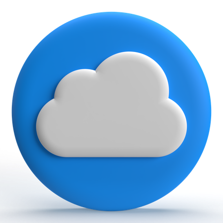 Nuage  3D Icon