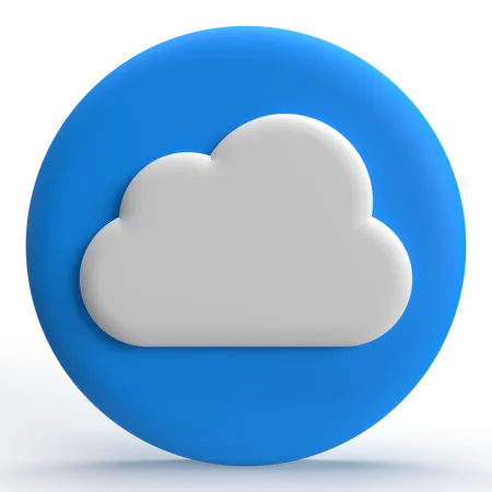 Nuage  3D Icon