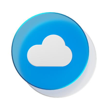 Nuage  3D Icon