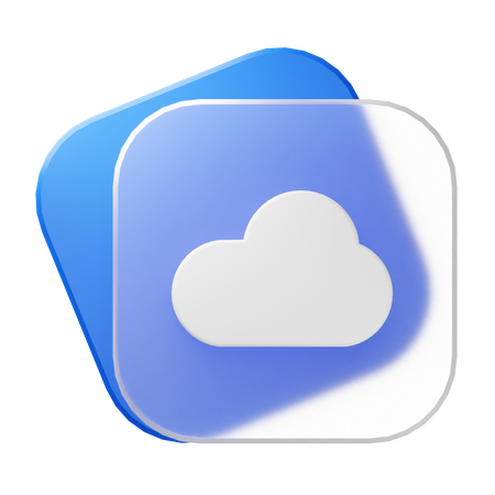 Nuage  3D Icon