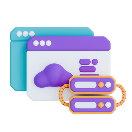 Nuage  3D Icon