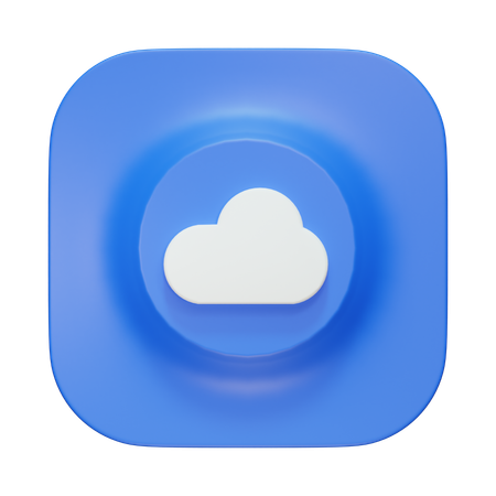 Nuage  3D Icon