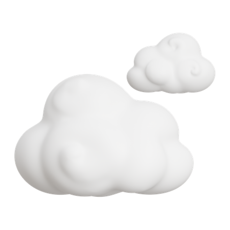 Nuage  3D Icon