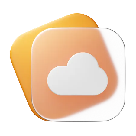 Nuage  3D Icon