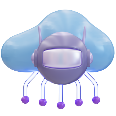 Nuage  3D Icon