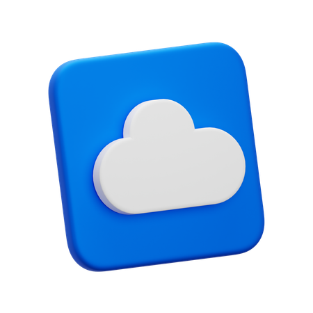 Nuage  3D Icon