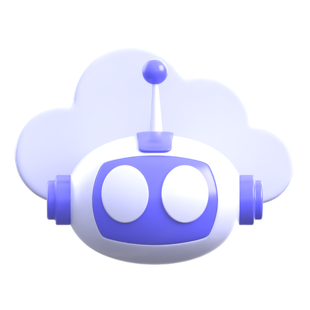 Nuage  3D Icon