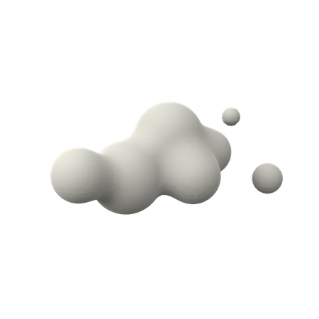Nuage  3D Icon