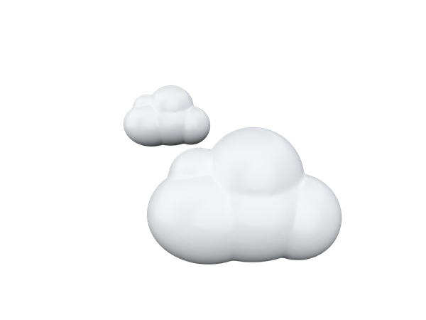 Nuage  3D Icon
