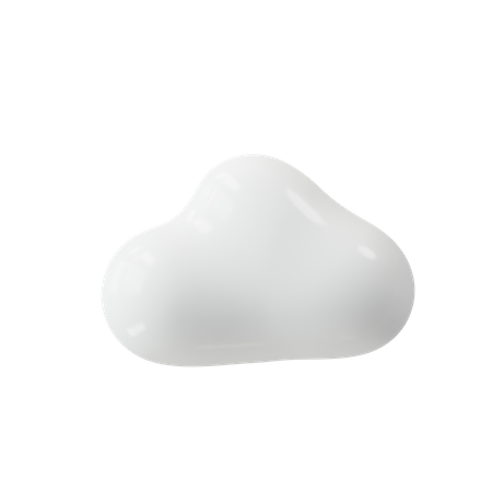 Nuage  3D Icon