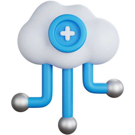 Nuage  3D Icon