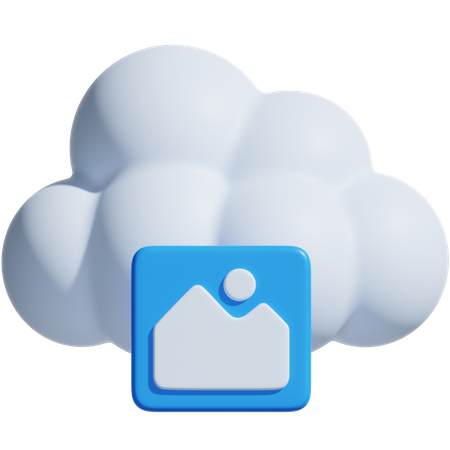 Nuage  3D Icon