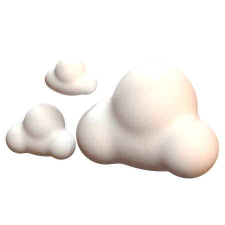 Nuage  3D Icon