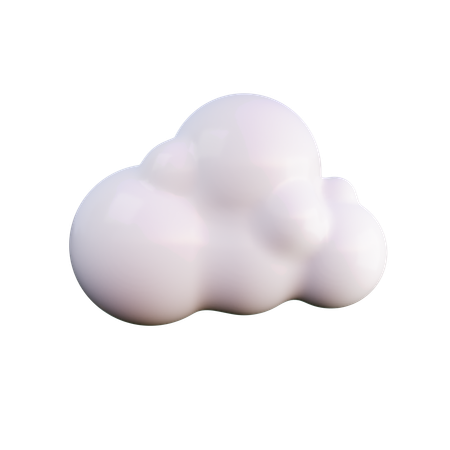 Nuage  3D Icon