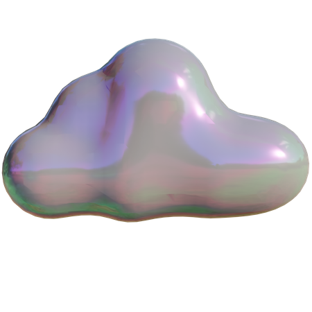 Nuage  3D Icon