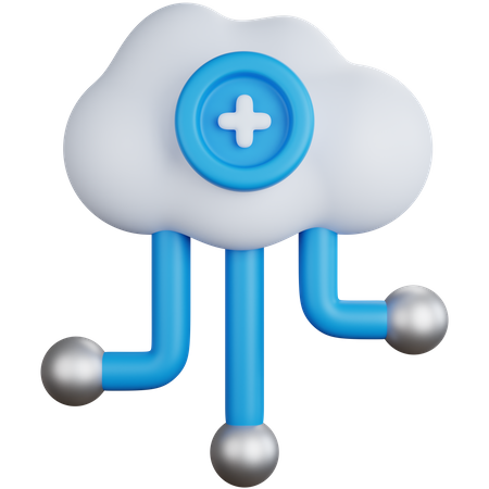 Nuage  3D Icon