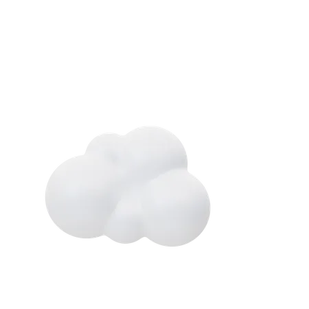 Nuage  3D Icon