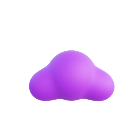 Nuage  3D Icon