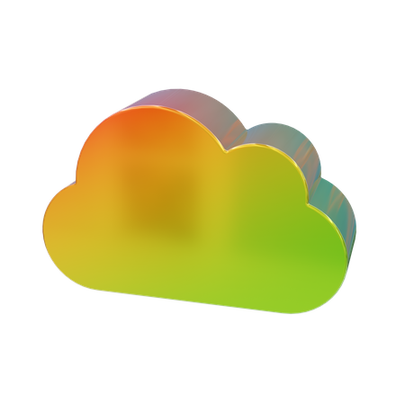 Nuage  3D Icon